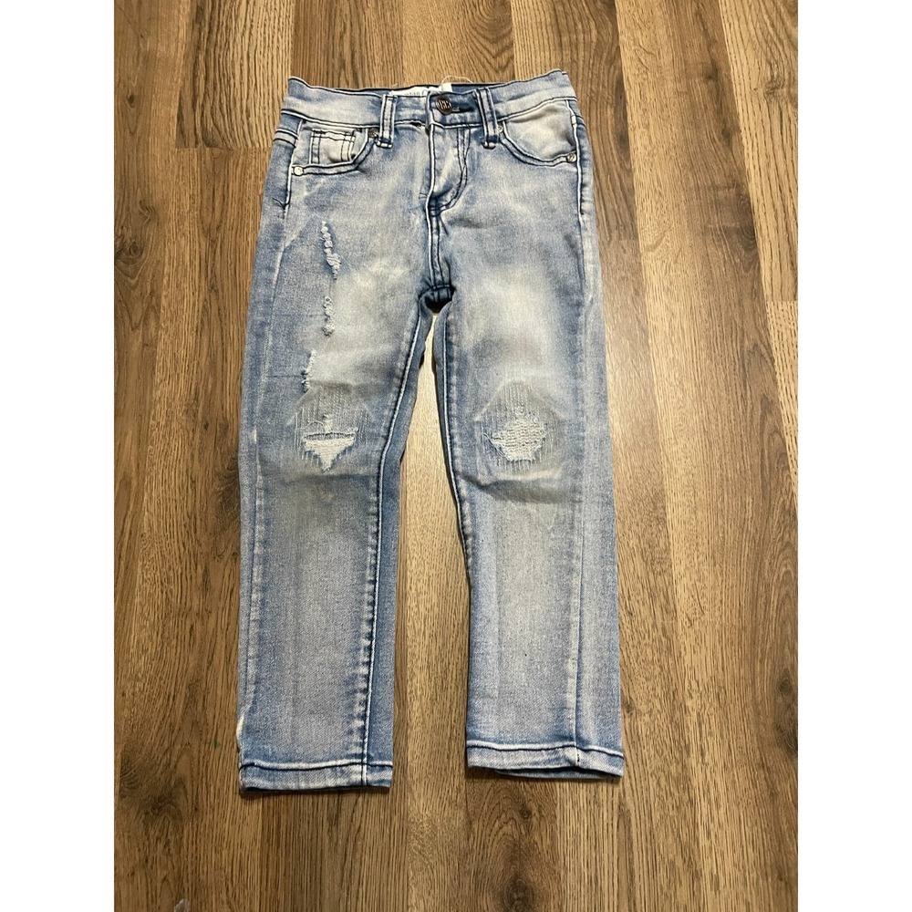 Blue Cult Jeans, Girl's Size 4, Blue, Denim, Straight Leg, Medium Wash, toddler